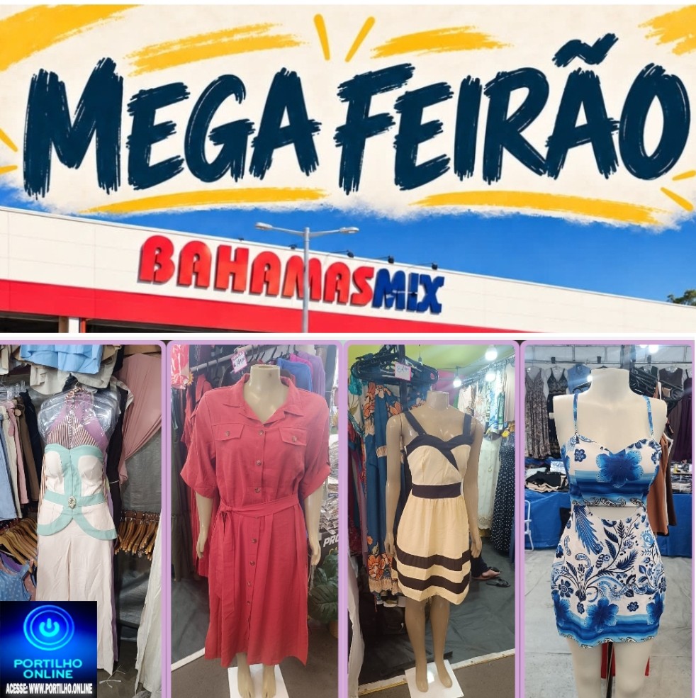 📢👉✍👍 Atenção !🫵🏻 Prestigie a feirão de roupas no estacionamento do Bahamas 👘👚👙👢👔👖👕👣🧢👓👜