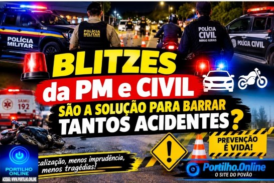🚨🚔🏍️ BLITZES da PM e CIVIL SÃO A SOLUÇÃO PARA BARRAR TANTOS ACIDENTES? 🚧🚑⚠️