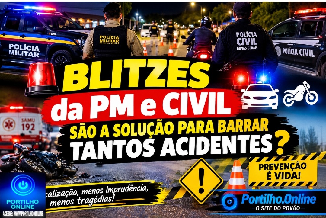🚨🚔🏍️ BLITZES da PM e CIVIL SÃO A SOLUÇÃO PARA BARRAR TANTOS ACIDENTES? 🚧🚑⚠️