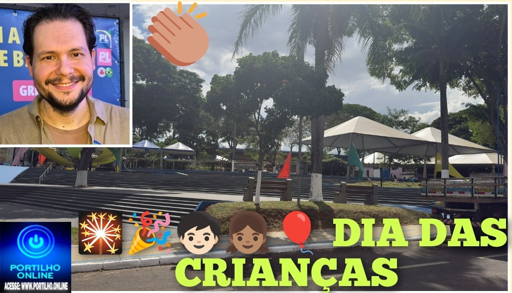 👉👏👍🎇🎉🧒🏻👧🏽🎈 DIA DAS CRIANÇAS ESTÁ CHEGANDO! 🎈🎁 Prefeito Dr Gustavo Brasileiro, celebra o maior Dia das Crianças 🎢🎡🎠🙌 Local Praça do Tiro de Guerra neste sábado dia 24/10 Aparti das 08:00