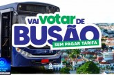 👉🏻🧢👍🏻 Notícias 📰🗞️ da prefeitura municipal…  Governo Municipal reforça gratuidade do transporte coletivo neste domingo durante o segundo turno das Eleições Gerais de 2026