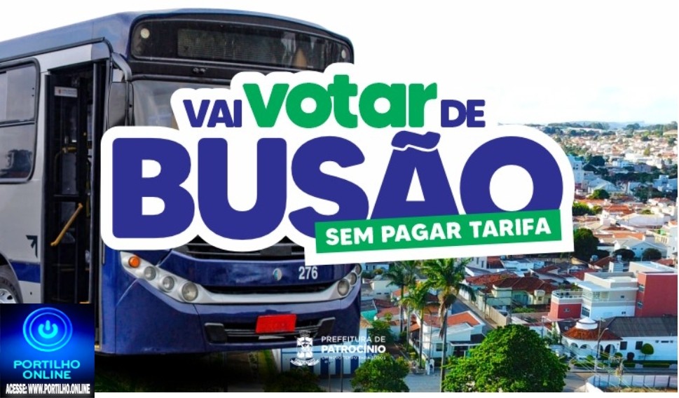 👉🏻🧢👍🏻 Notícias 📰🗞️ da prefeitura municipal… Governo Municipal reforça gratuidade do transporte coletivo neste domingo durante o segundo turno das Eleições Gerais de 2026