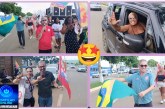 👉🏻🤝👏🏻🚩🚗 PT DE PATROCÍNIO REALIZA CARREATA PACÍFICA NOS BAIRROS NAÇÕES E SERRA NEGRA! 🚗🚩