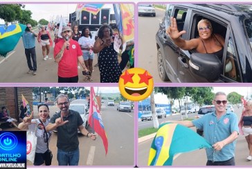 👉🏻🤝👏🏻🚩🚗 PT DE PATROCÍNIO REALIZA CARREATA PACÍFICA NOS BAIRROS NAÇÕES E SERRA NEGRA! 🚗🚩