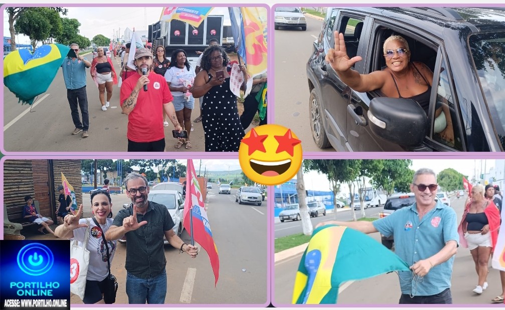👉🏻🤝👏🏻🚩🚗 PT DE PATROCÍNIO REALIZA CARREATA PACÍFICA NOS BAIRROS NAÇÕES E SERRA NEGRA! 🚗🚩