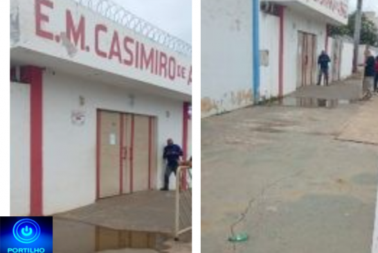 👉📢👎🤔😱🚧🛥️🚤⛵Escola 🎒 🏫 municipal Cassimiro de Abreu! Portilho Segue as fotos