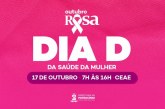 👉🏻🩻🩺💉👏🏻👍🏻Dia D do Outubro Rosa acontece neste sábado com atendimento especial à saúde da mulher no CEAE