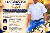 👉 LUTO 👉🏻😱😭😪⚰🕯😪 NOTA DE FALECIMENTO. FUNERÁRIA FREDERICO OZANAM INFORMA….👉🏻😱😥😓Faleceu em Patrocínio- a Srº:  LEONARDO JOSÉ DA SILVA 65 ANOS