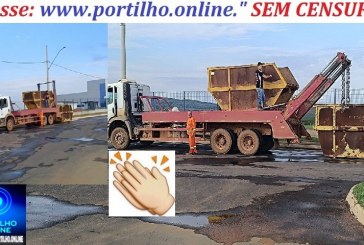 👉🏻🚨🌱👉🏻🤔🫵🏻🗣️🤢🤮 SECRETARIA DE MEIO AMBIENTE REALIZA LIMPEZA NOS CAÇAMBÕES, MAS A DEMANDA POR DESCARTE DE LIXO E ENTULHO É GRANDE! 🗑️🚛♻️
