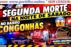 🚑🫵🚨🚧🚒🚑🚓ACIDENTE FATAL! Morreu na hora!!!Segunda morte na noite de sabado no bairro Congonhas🚔🚑🚒😮🚨😱⚰🕯😭