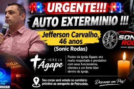 👉🚔🚨🚔🚨🚔🚨Urgente!!!! AUTO EXTERMINIO !!! Jefferson Carvalho, 46 anis ( Sonic Rodas)