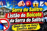 👉📢🗽⚖️🫵🚨😱✍️🤝Serra do Salitre- Listão do boicote da Serra do Salitre