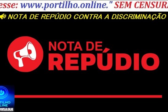 👉🏻📢 NOTA DE REPÚDIO CONTRA A DISCRIMINAÇÃO EM ESTABELECIMENTOS COMERCIAIS! ⚖️🚨